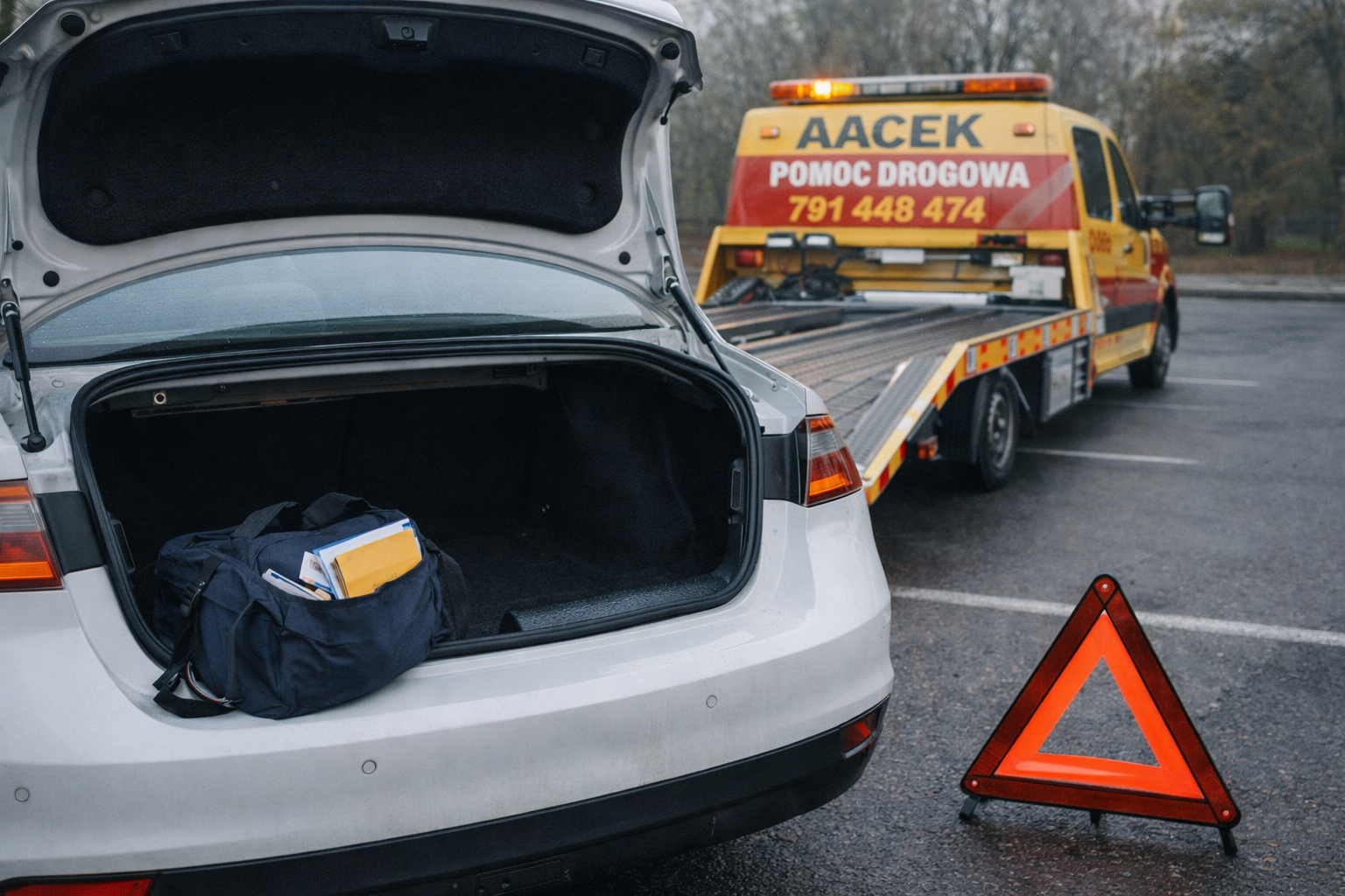 „Jak przygotować klienta do transportu auta. Rzeczy do zabrania i dokumenty”