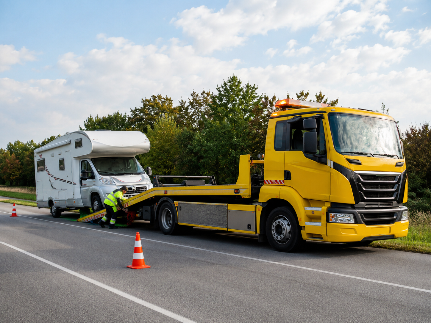 Auto laweta Warszawa - transport auta lawetą