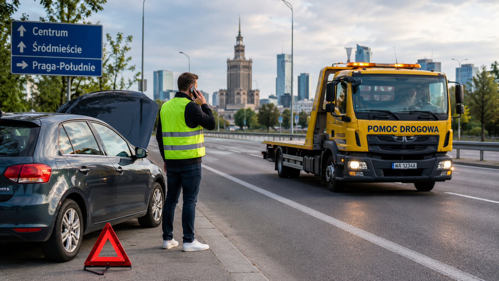 „Jak działa Assistance i kiedy warto je mieć? Pomoc drogowa Warszawa, laweta Warszawa i holowanie Warszawa w praktyce kierowcy.”