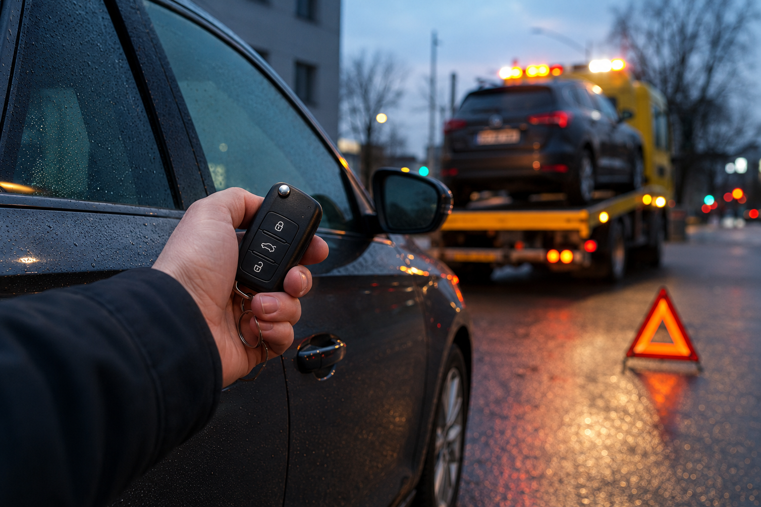 „Kluczyk nie działa, bateria w pilocie padła. Co zrobić, gdy auto nie chce się otworzyć albo uruchomić?”