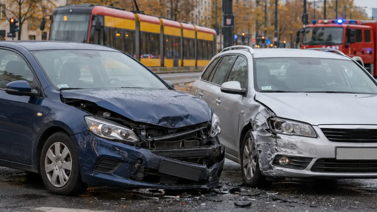 Ilustracja: Kolizja na Grochowskiej przy Terespolskiej – co zrobić i jak odholować auto?